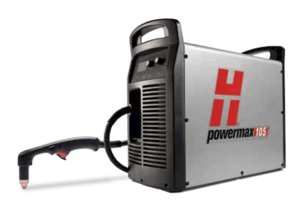powermax 105 para goivagens perfeitas, corte plasma cnc e muito mais