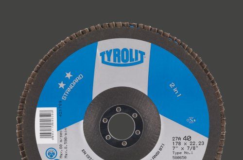 foto do produto disco flap tyrolit linha standard