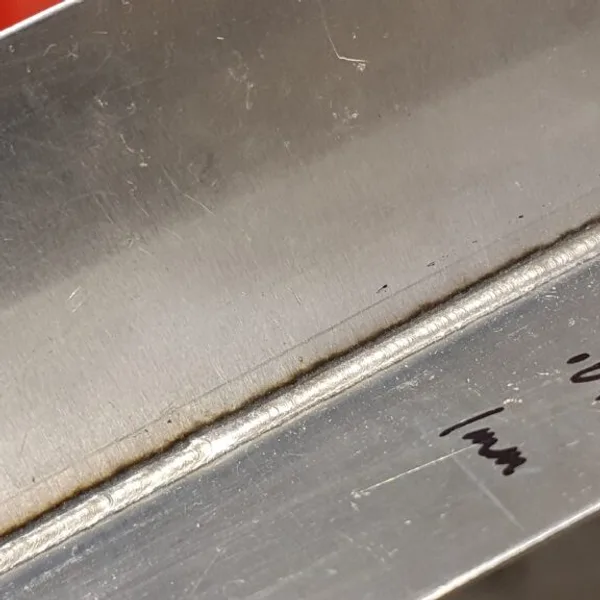 Solda a laser em Alumínio